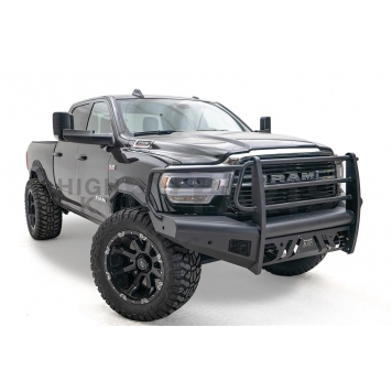 Fab Fours Bumper Premium 1-Piece Design Steel Black - DR19-Q4460-1-3
