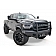 Fab Fours Bumper Premium 1-Piece Design Steel Black - DR19-Q4460-1