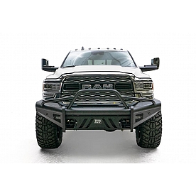 Fab Fours Bumper Premium 1-Piece Design Steel Black - DR19-Q4462-1