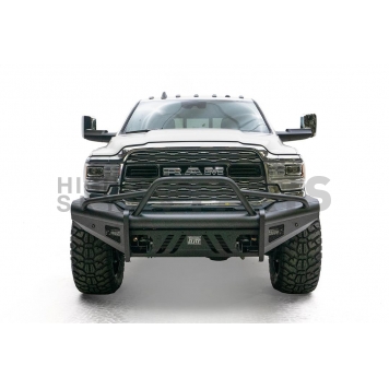 Fab Fours Bumper Premium 1-Piece Design Steel Black - DR19-Q4462-1