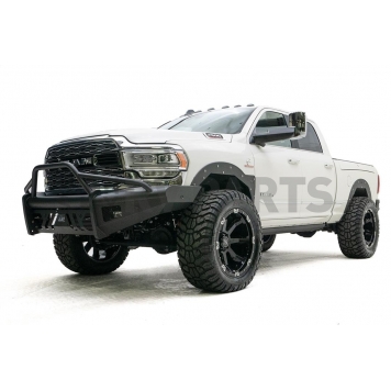 Fab Fours Bumper Premium 1-Piece Design Steel Black - DR19-Q4462-1-2