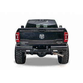 Fab Fours Bumper 1-Piece Design Steel Black - DR19-T4450-1