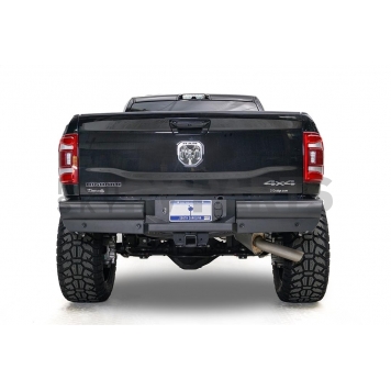 Fab Fours Bumper Premium 1-Piece Design Steel Black - DR19-U4450-1