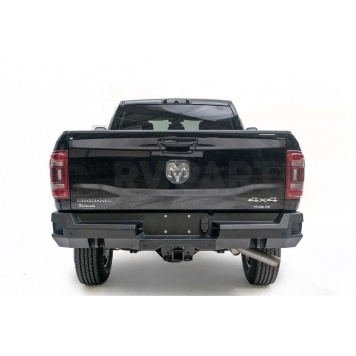 Fab Fours Bumper Premium 1-Piece Design Steel Black - DR19-W4451-1-2