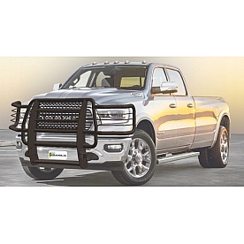 Go Industries Grille Guard - Black Powder Coated Steel - 46673