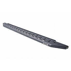 Go Rhino Running Board Black Textured Powder Coated Steel Stationary - 69410687PC