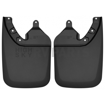 Husky Liner Mud Flap - Black Textured Thermoplastic Olefin Set Of 2 - 57941-3