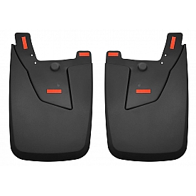 Husky Liner Mud Flap - Black Thermoplastic Set Of 2 - 59051
