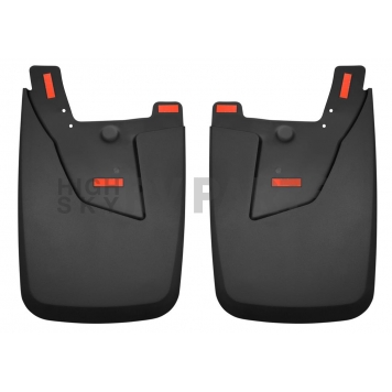 Husky Liner Mud Flap - Black Thermoplastic Set Of 2 - 59051