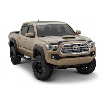 Bushwacker Fender Flare - Black Dura-Flex 2000 ABS Smooth Plastic Matte Set Of 4 - 30922-02-7