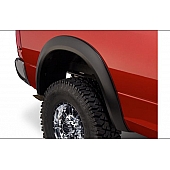 Bushwacker Fender Flare - Black Dura-Flex 2000 ABS Smooth Plastic Matte Set Of 2 - 50036-02