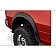 Bushwacker Fender Flare - Black Dura-Flex 2000 ABS Smooth Plastic Matte Set Of 2 - 50036-02
