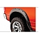 Bushwacker Fender Flare - Black Dura-Flex 2000 ABS Smooth Plastic Matte Set Of 2 - 50038-02