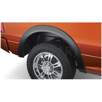 Bushwacker Fender Flare - Black Dura-Flex 2000 ABS Smooth Plastic Matte Set Of 2 - 50040-02