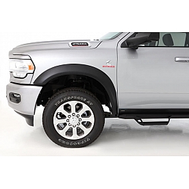 Bushwacker Fender Flare - Black ABS Plastic Matte Set Of 2 - 50067-02