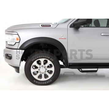 Bushwacker Fender Flare - Black ABS Plastic Matte Set Of 2 - 50067-02