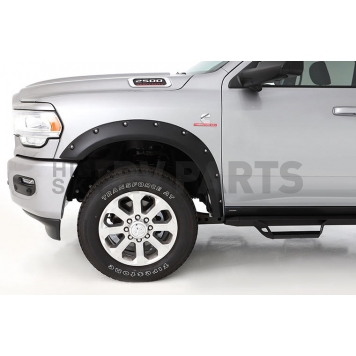 Bushwacker Fender Flare - Black ABS Smooth Plastic Matte Set Of 4 - 50930-02-2