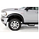 Bushwacker Fender Flare - Black ABS Smooth Plastic Matte Set Of 4 - 50930-02