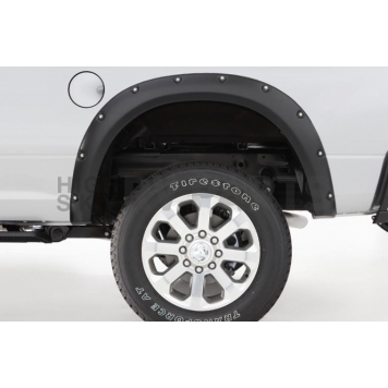 Bushwacker Fender Flare - Black ABS Smooth Plastic Matte Set Of 4 - 50930-02-3