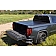 Leer Tonneau Cover Hard Folding Black Matte Fiberglass - 650137