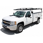 KargoMaster Ladder Rack Side Rail Steel Black - 06010