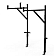 KargoMaster Ladder Rack - 250 Pound Capacity Steel With Strap - 30091