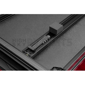 Lund International Tonneau Cover Hard Folding Black Vinyl Over Aluminum Panels - 969259-3