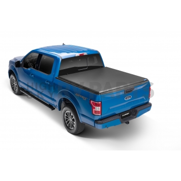 Lund International Tonneau Cover Hard Folding Black Vinyl Over Aluminum Panels - 969259-7