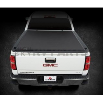 Leer Tonneau Cover Soft Roll-Up Black Vinyl - 610137-4