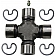 Moog Chassis Universal Joint - 351A