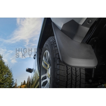 Husky Liner Mud Flap - Black Textured Thermoplastic Olefin Set Of 2 - 56941