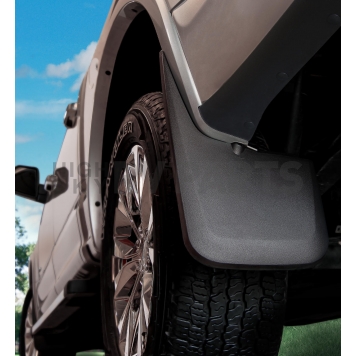 Husky Liner Mud Flap - Black Textured Thermoplastic Olefin Set Of 2 - 56941-2