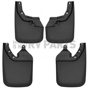 Husky Liner Mud Flap - Black Matte Thermoplastic Set Of 4 - 56946-3