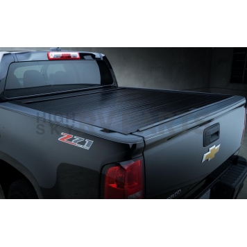 Pace Edwards Tonneau Cover Hard Power Retractable Black Powder Coated Aluminum - M-BLD7833