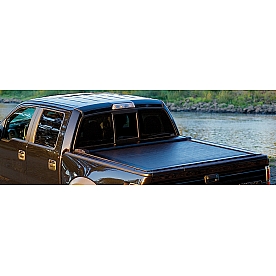 Pace Edwards Tonneau Cover Hard Manual Retractable Black Aluminum - SWD7833