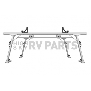 TracRac Ladder Rack 1250 Pound Capacity Aluminum Silver Powder Coated - 43003XT