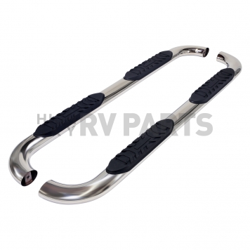 TrailFX Nerf Bar 4 Inch Polished Stainless Steel - A1009S