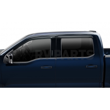 Auto Ventshade (AVS) Rainguard - Smoke Gray Acrylic Set Of 4 - 894044-3