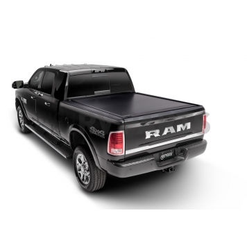 Retrax Tonneau Cover Hard Manual Retractable Black Matte Powder Coated Polycarbonate - 60236-1