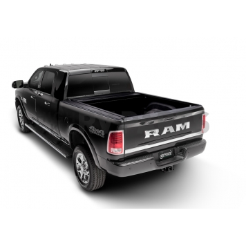 Retrax Tonneau Cover Hard Manual Retractable Black Matte Powder Coated Polycarbonate - 60236-3