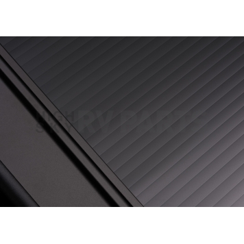 Retrax Tonneau Cover Hard Manual Retractable Black Matte Powder Coated Polycarbonate - 60236-5