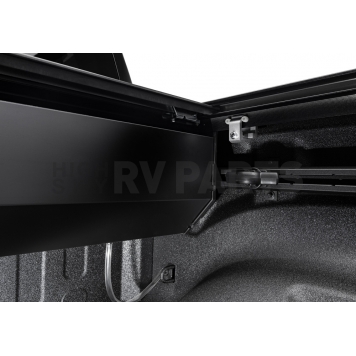 Retrax Tonneau Cover Hard Manual Retractable Black Matte Powder Coated Aluminum - 80235-3