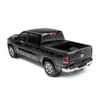 Retrax Tonneau Cover Hard Manual Retractable Black Matte Powder Coated Aluminum - 80235-5
