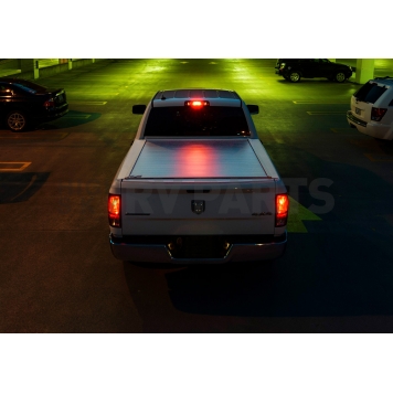 Retrax Tonneau Cover Hard Manual Retractable Black Matte Powder Coated Aluminum - 80236-7
