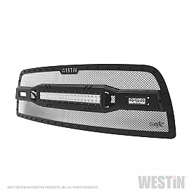 Westin Automotive Grille - Mesh Textured Black Steel - 34-1095