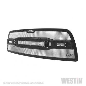 Westin Automotive Grille - Mesh Textured Black Steel - 34-1095