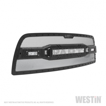 Westin Automotive Grille - Mesh Textured Black Steel - 34-1095-9