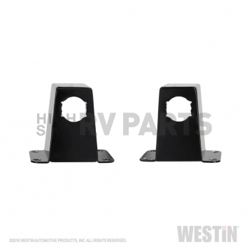 Westin Automotive Parking Aid Sensor Relocation Bracket - Black Steel Set Of 2 - 40-0015S-3