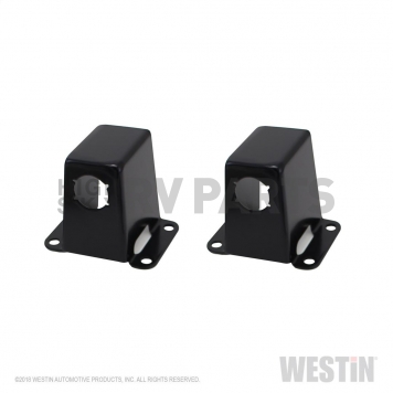 Westin Automotive Parking Aid Sensor Relocation Bracket - Black Steel Set Of 2 - 40-0015S-5