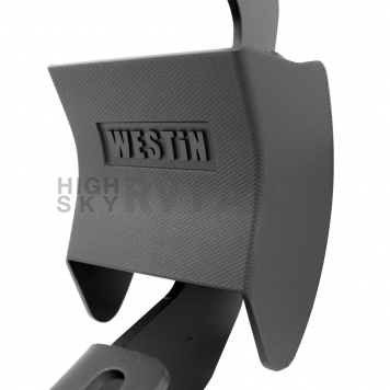 Westin Automotive Running Board Black Textured Powder Coated Steel Stationary - 28-81055-4